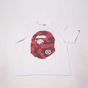 Playera Bape Red Camo Ape