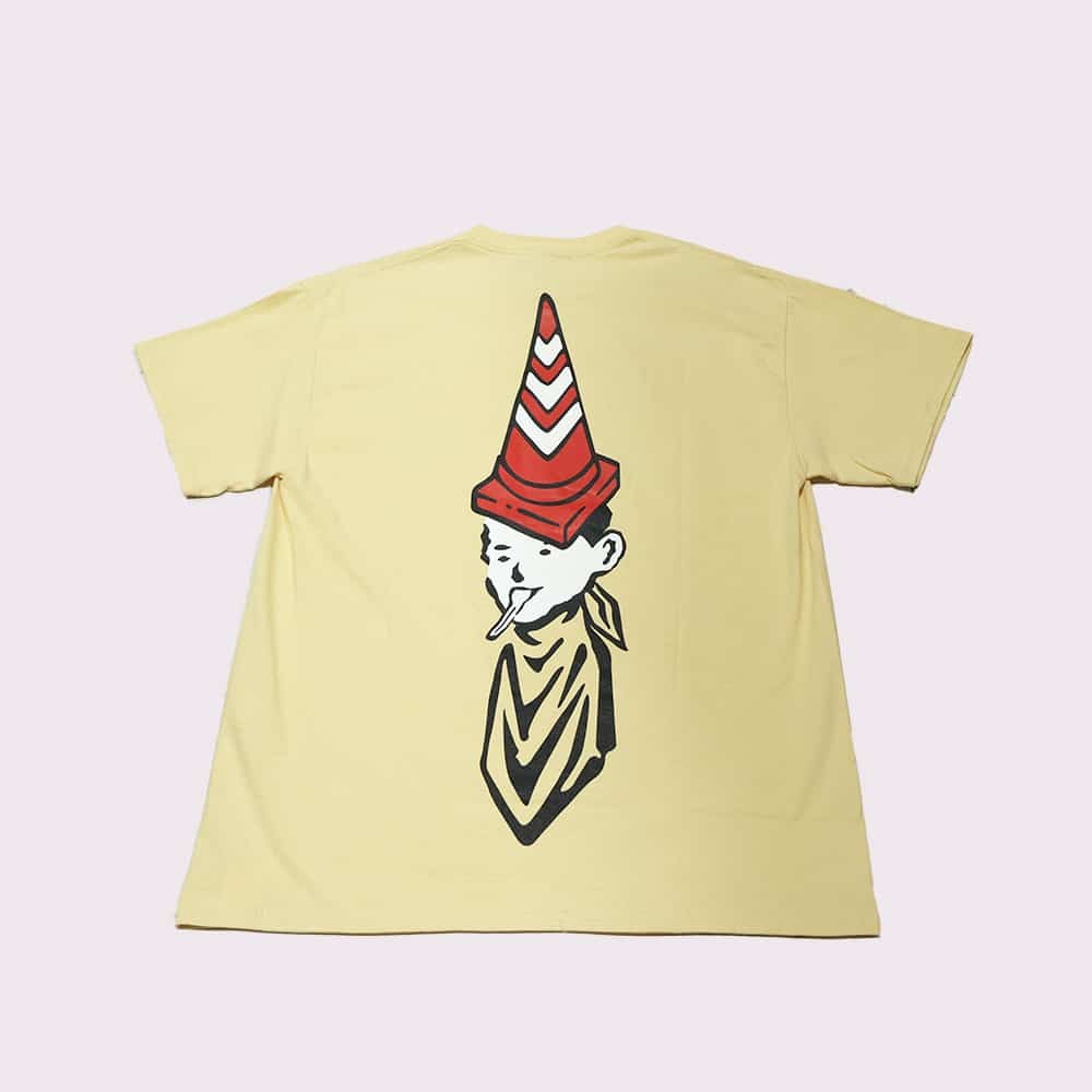 Playera Ice Cream Cone Head Yellow