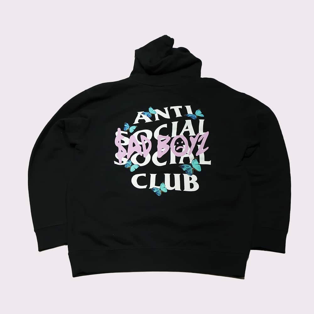Sudadera ASSC  X Sad Boyz Blue Butterfly