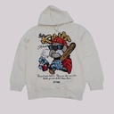 Sudadera Left Point Crystal Dog Red with bat