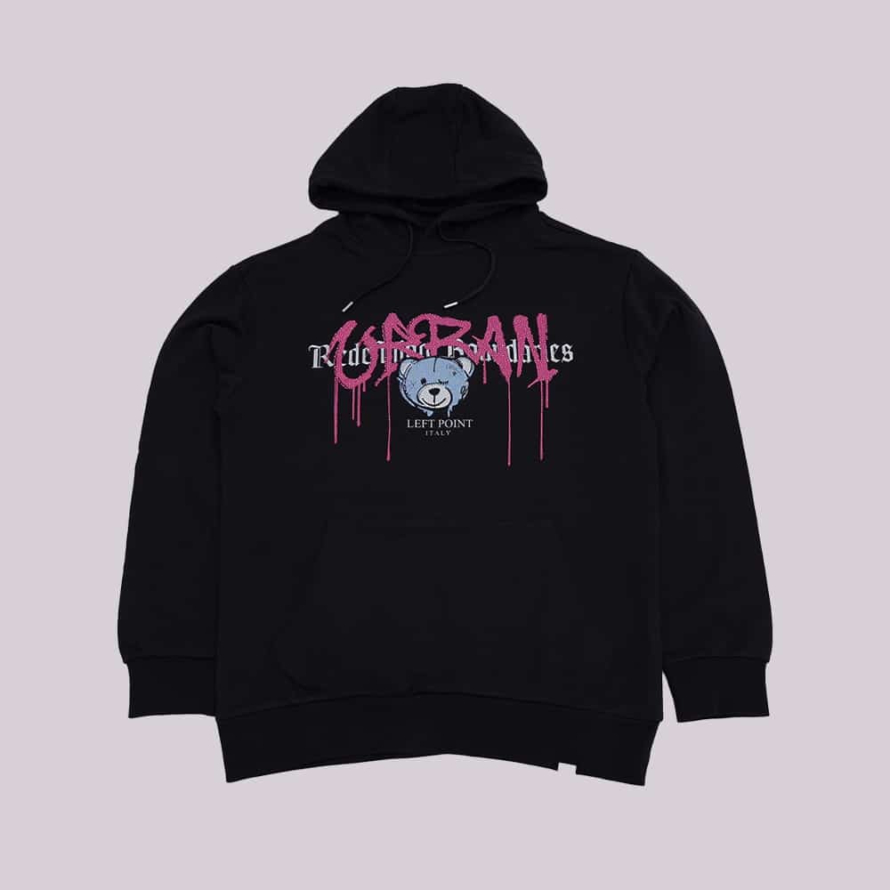 Sudadera Left Point Crystal Blue Bear