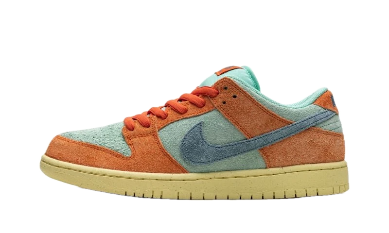 [NIKNR262] Nike SB Dunk Low Orange Emerald Rise (SBs, Skate Dunks)
