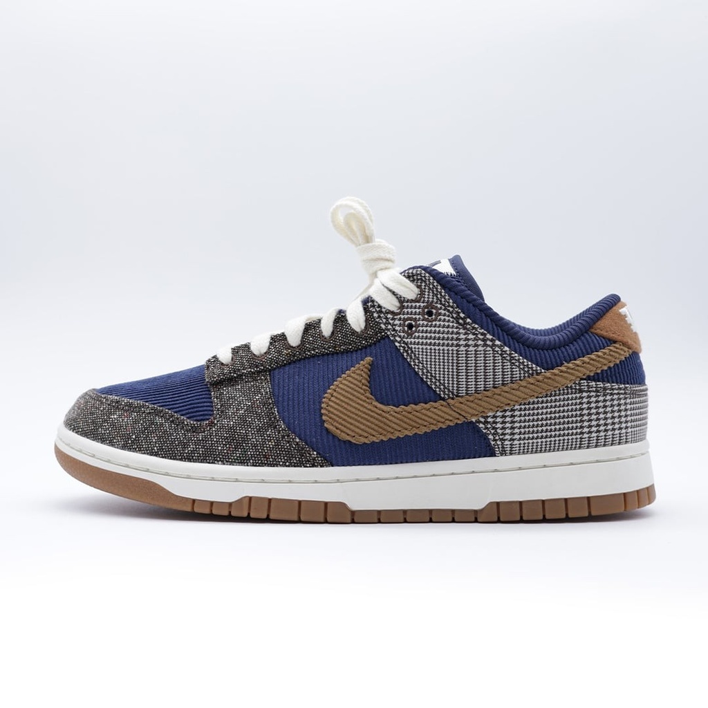 [NIKAZ001] Nike Dunk Low Tweed Navy Corduroy (Dunks)
