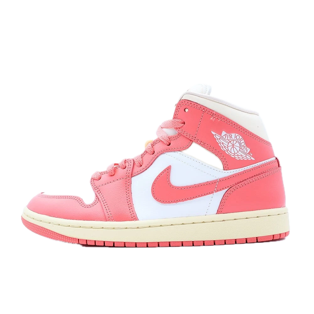 Jordan 1 Mid Sail/Salt-Guava Pink (AJ1)