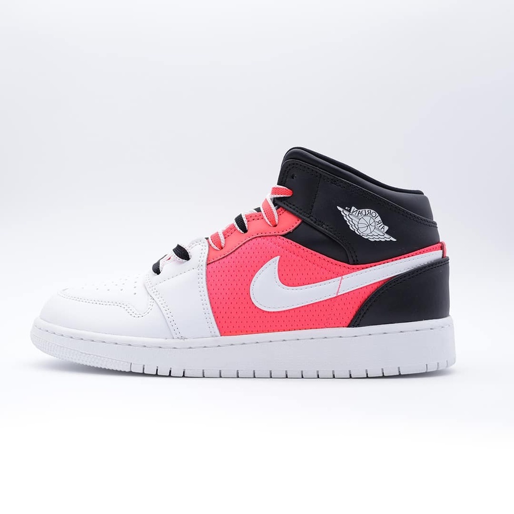 [NIKNG251] Nike Air Jordan 1 Mid SE Black/White/Infrared (AJ1)