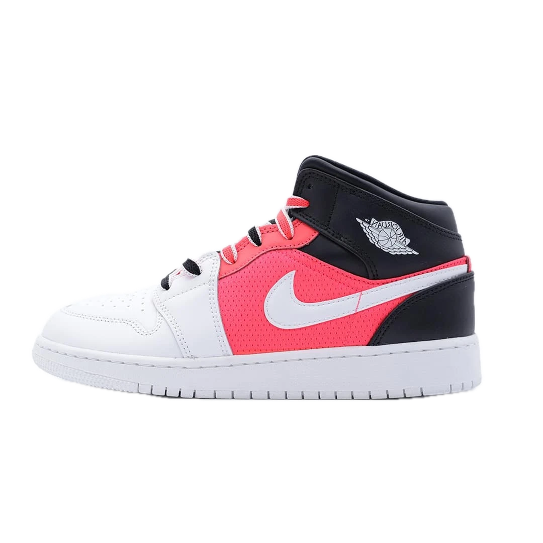 Nike Air Jordan 1 Mid SE Black/White/Infrared (AJ1)