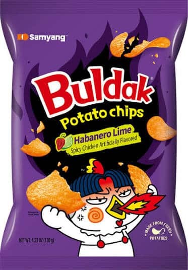 [CHIXX007] Chips Buldak Habanero Lime