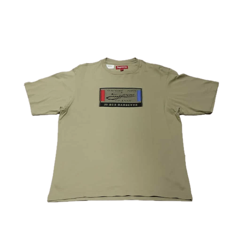 [PLABG025] Supreme Rue Barbette Beige T-Shirt