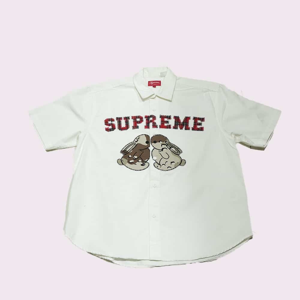 [CAMBL03] Supreme Bunny Patch Work Shirt
