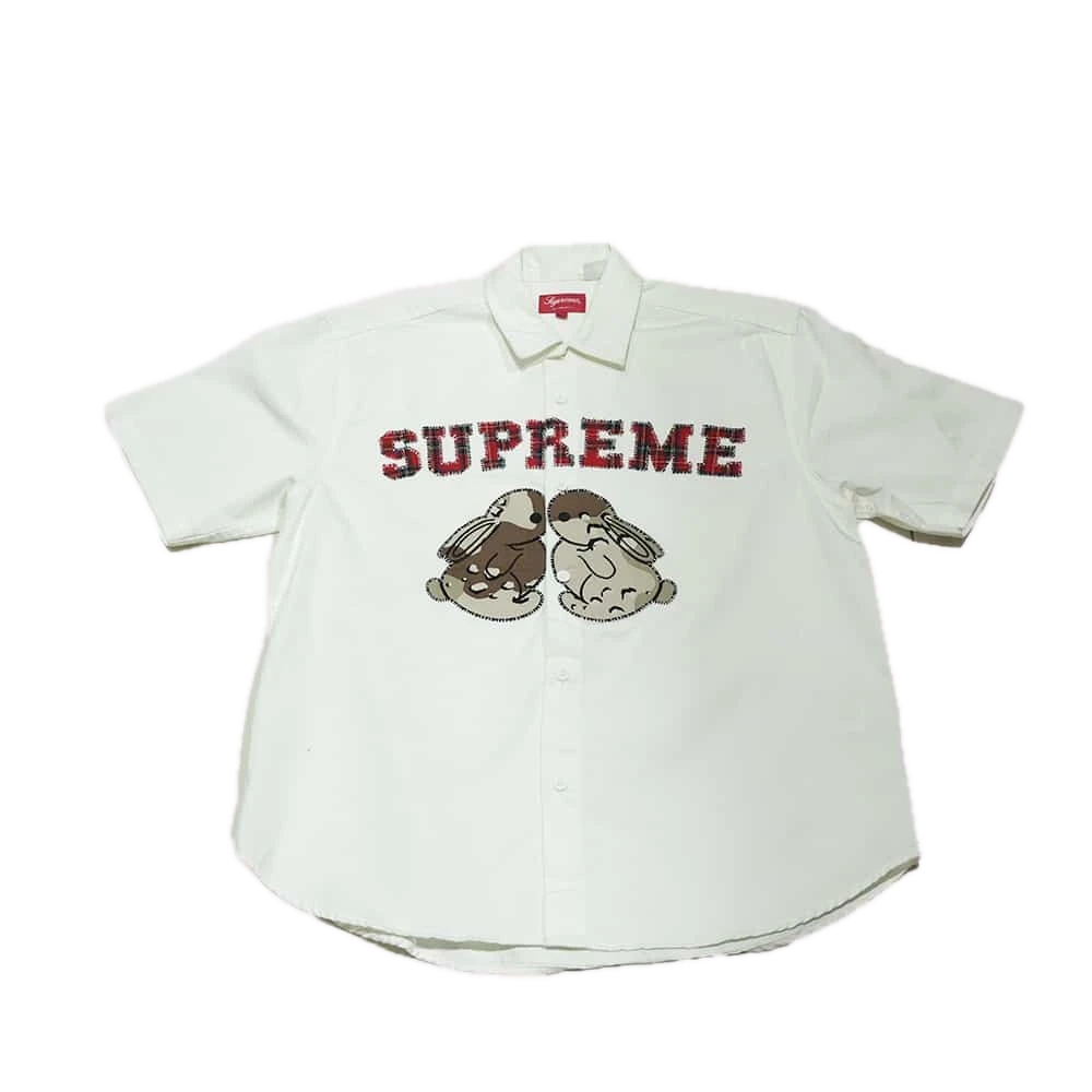 [CAMBL03] Supreme Bunny Patch Work Shirt