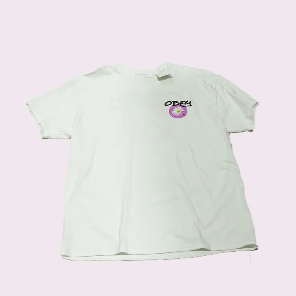 [PLABL053] Obey Flower T-Shirt