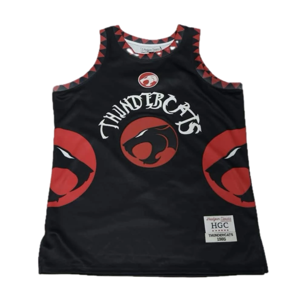 [JERNG042] Jersey Headgear Thunder Cats Black
