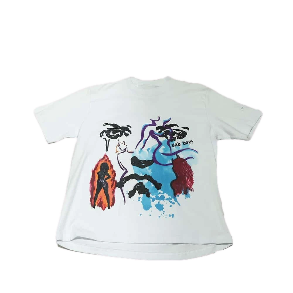 [PALBL00] Sad Boyz Water Color Face T-Shirt