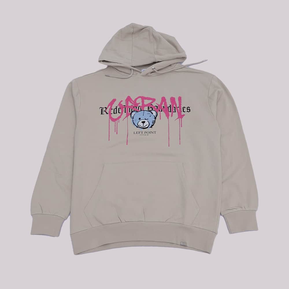 Left Point Crystal Blue Bear Sweatshirt