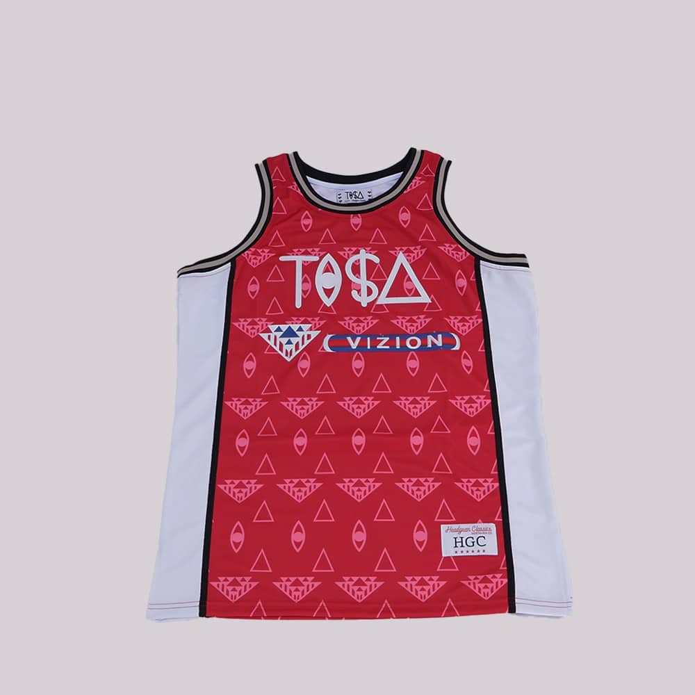 Jersey Headgear TOSA VIZION Red