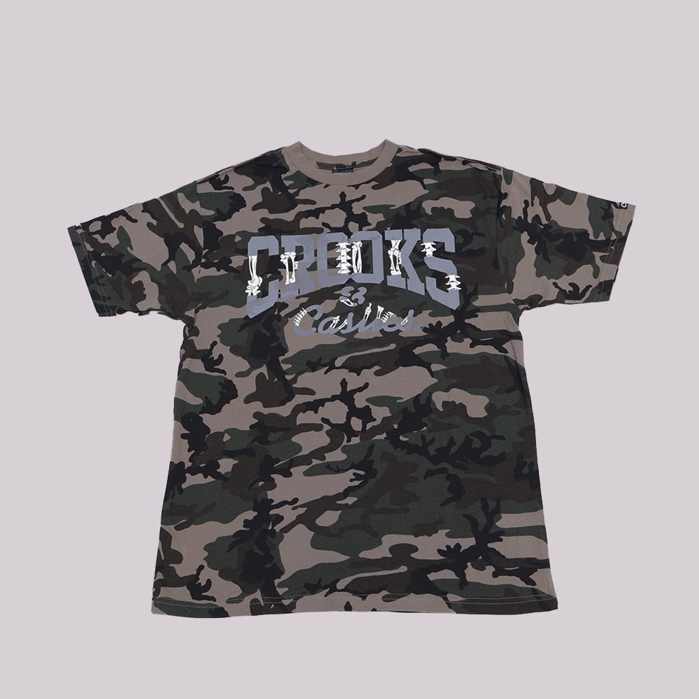 Crooks and Castles Bone Camo T-Shirt