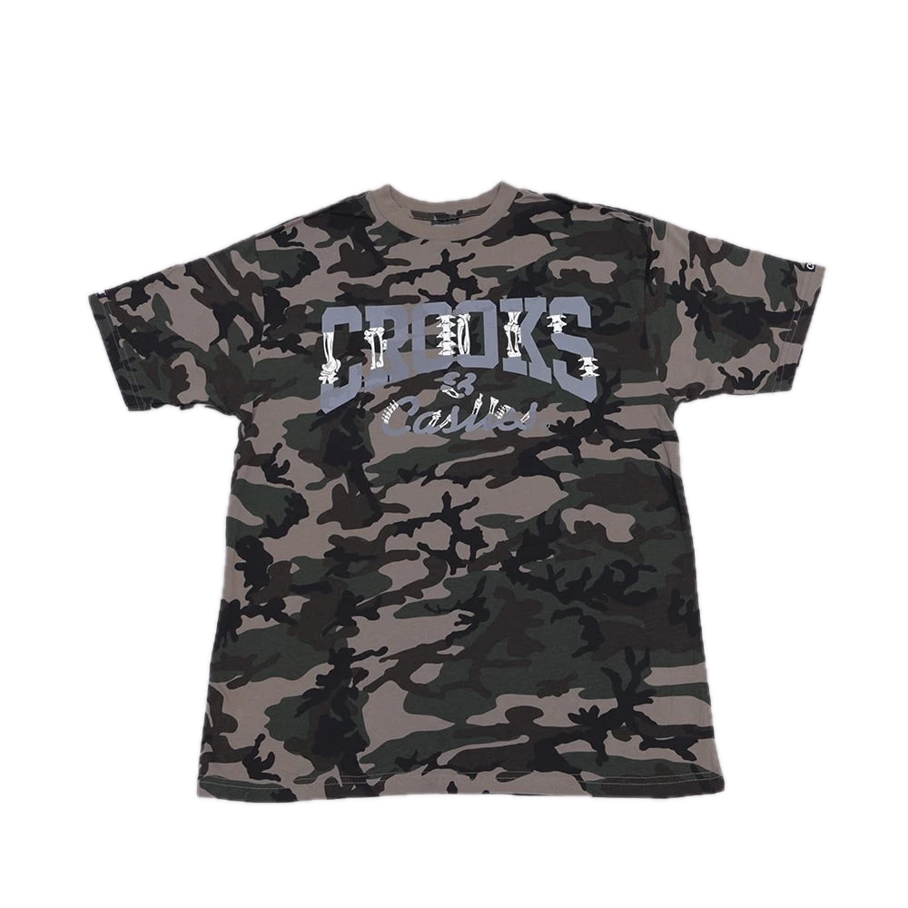 [PLAVD022] Crooks and Castles Bone Camo T-Shirt (CH)