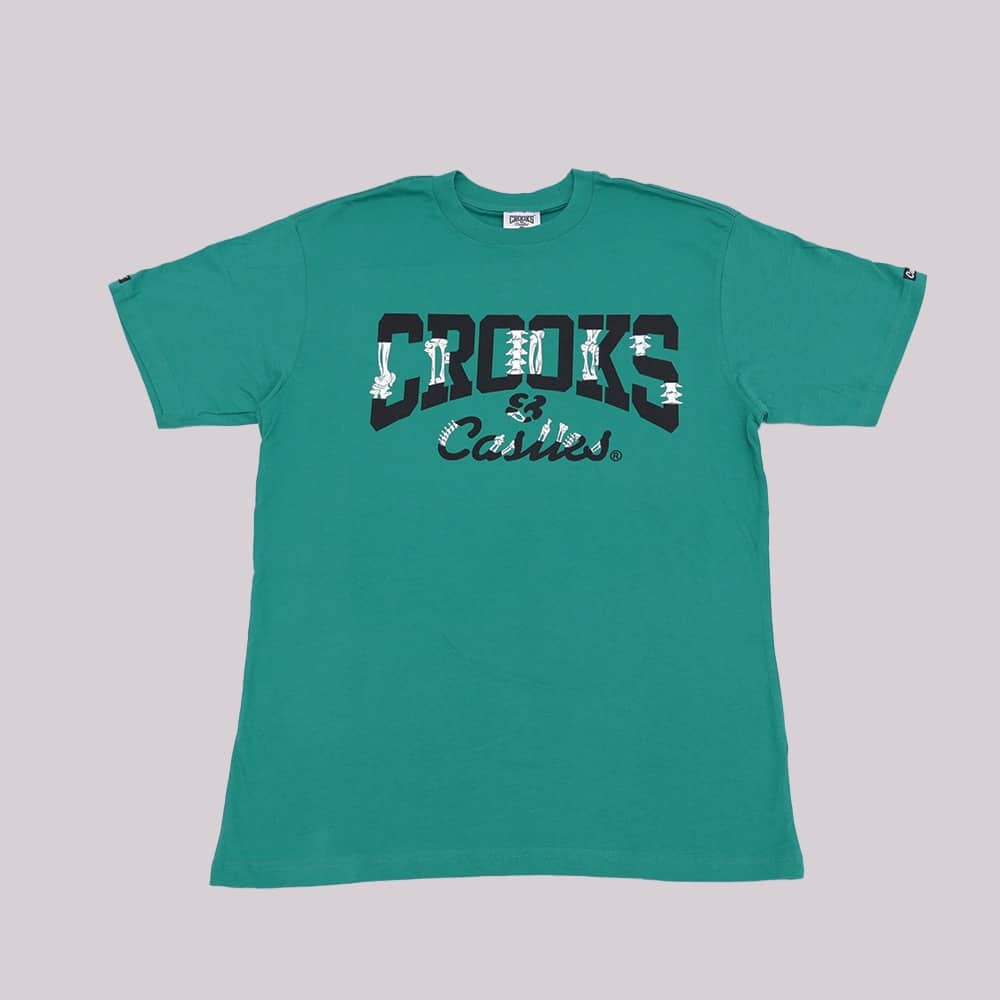 Crooks and Castles Bone Green T-Shirt