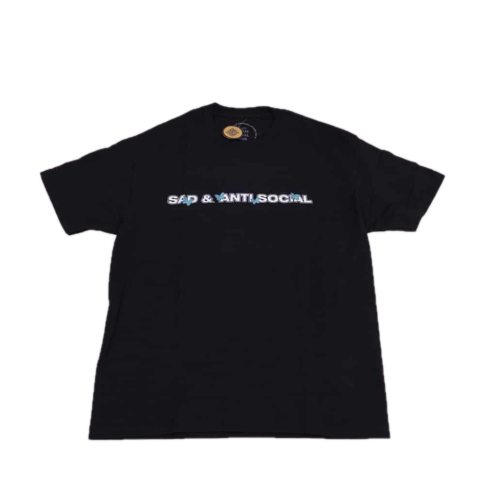 [PLAXX032] ASSC Sadboyz Blue Butterfly Pink Black T-Shirt (M)