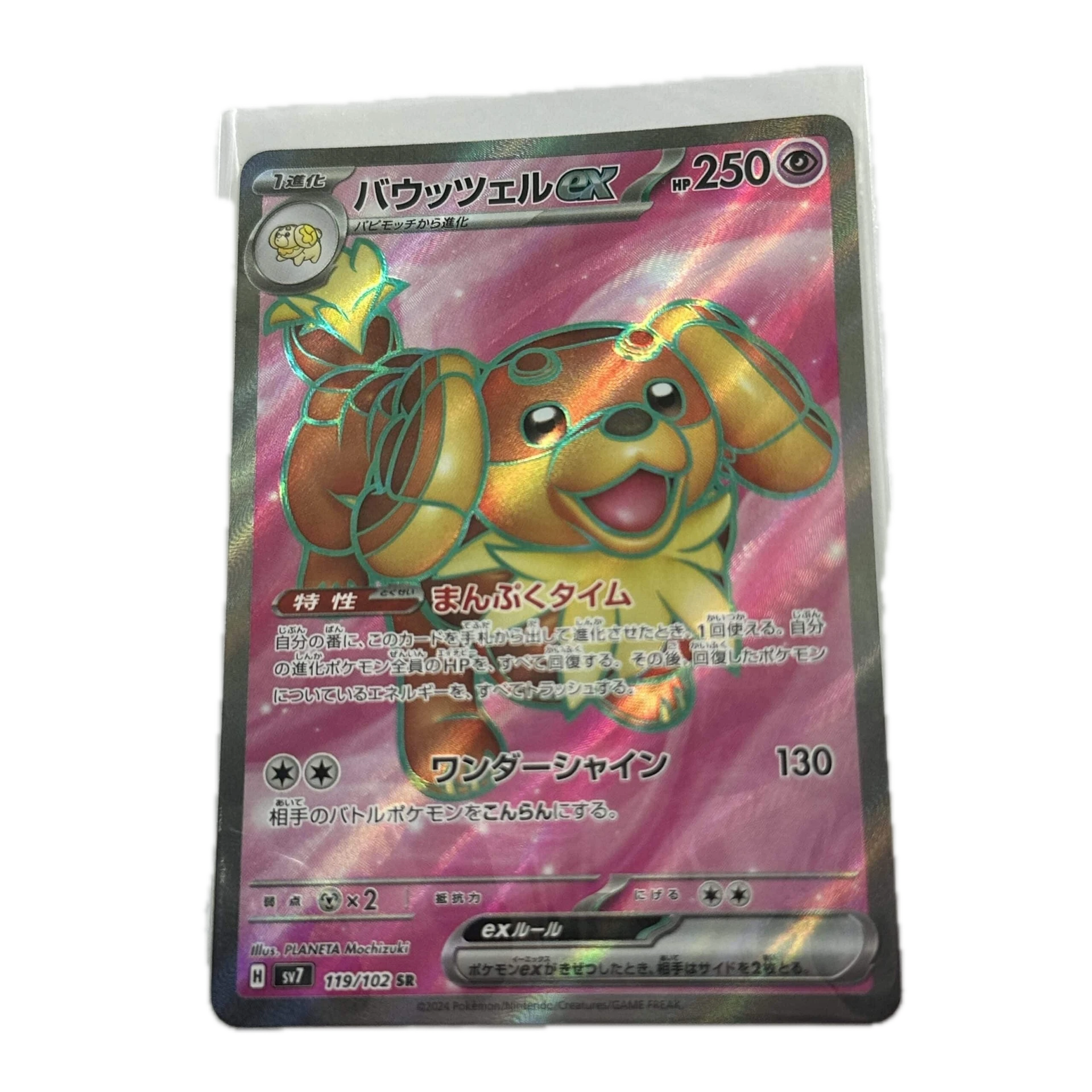[DACXX00] Dachsbun EX Full Art – Asia