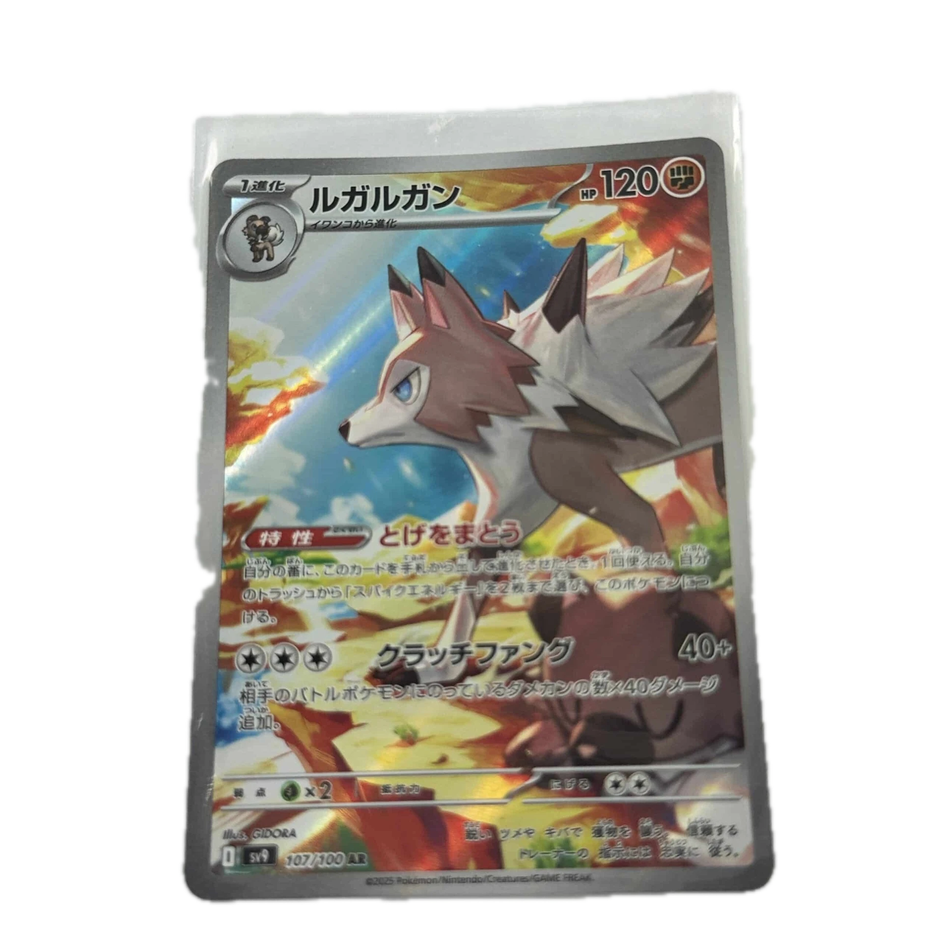 [LYCXX001] Lycanroc Art Rare – Asia