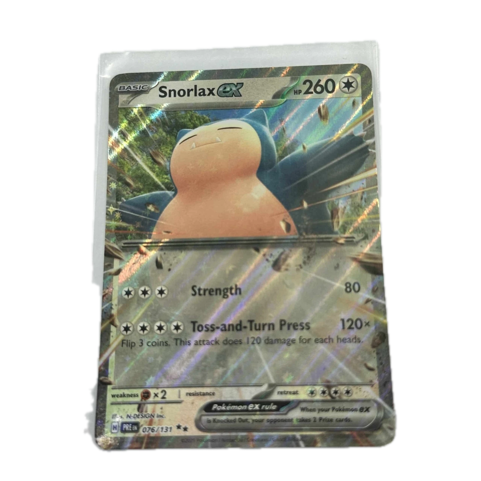[SNOXX002] Snorlax EX