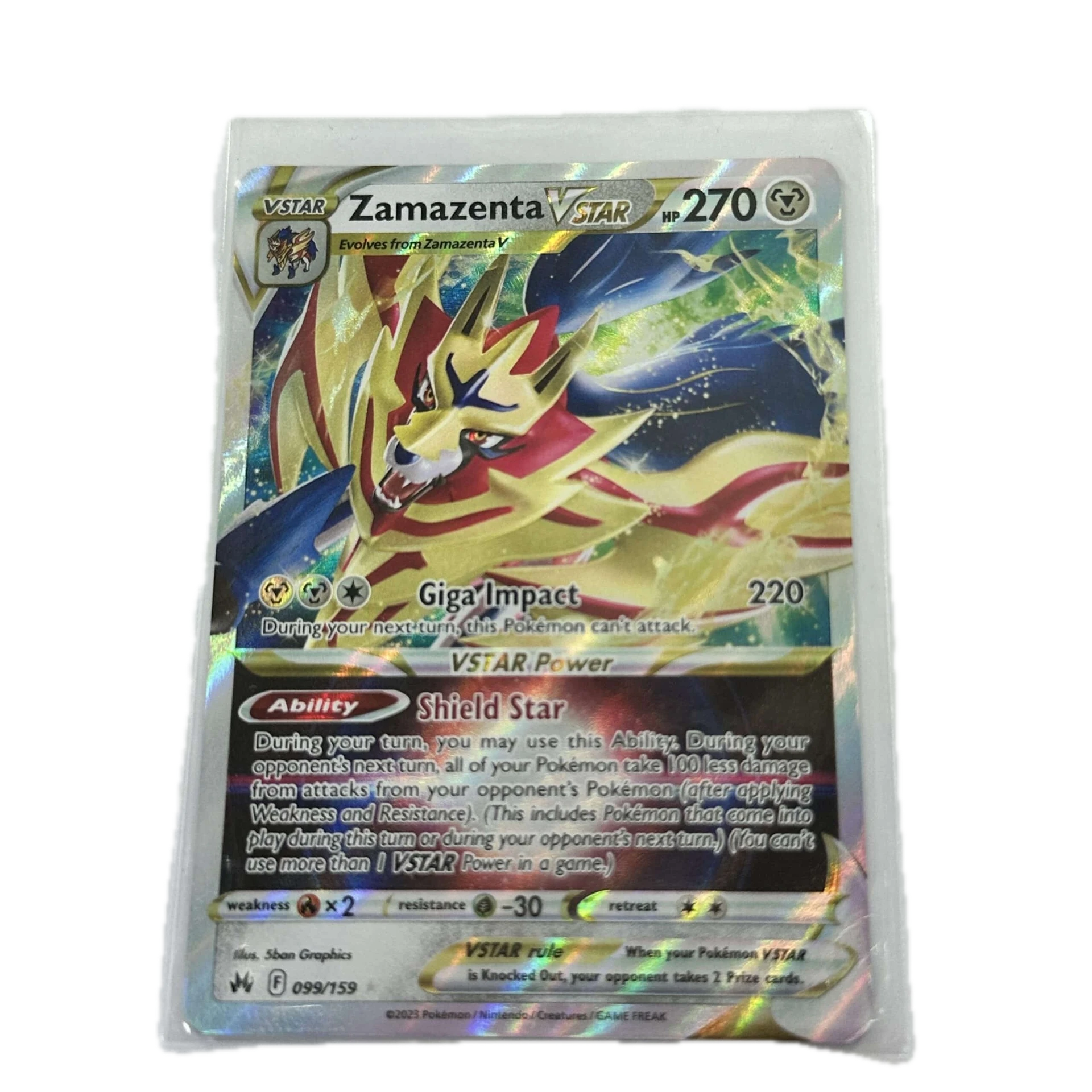 [ZAMXX002] Zamazenta VStar