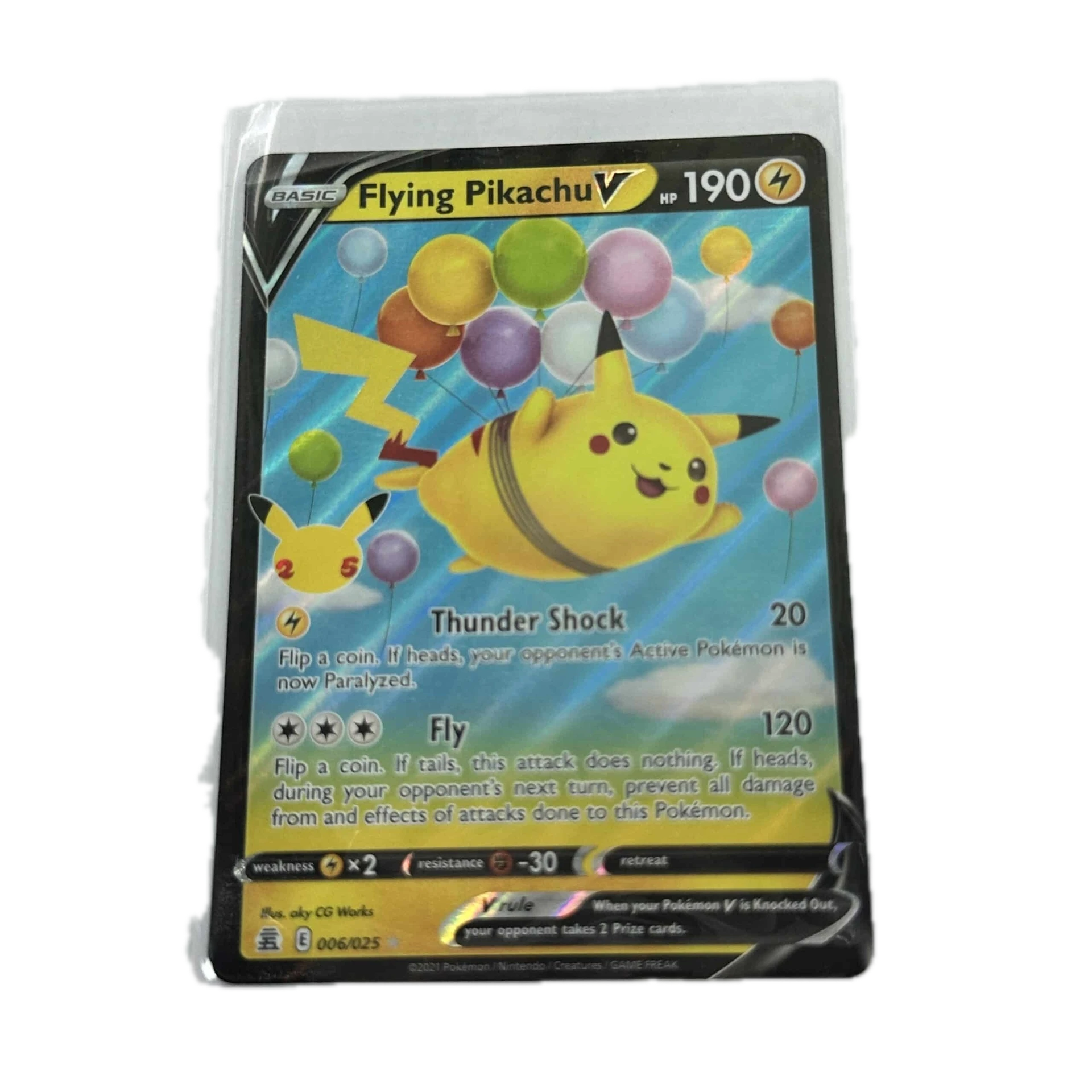 [FLYXX002] Flying Pikachu V
