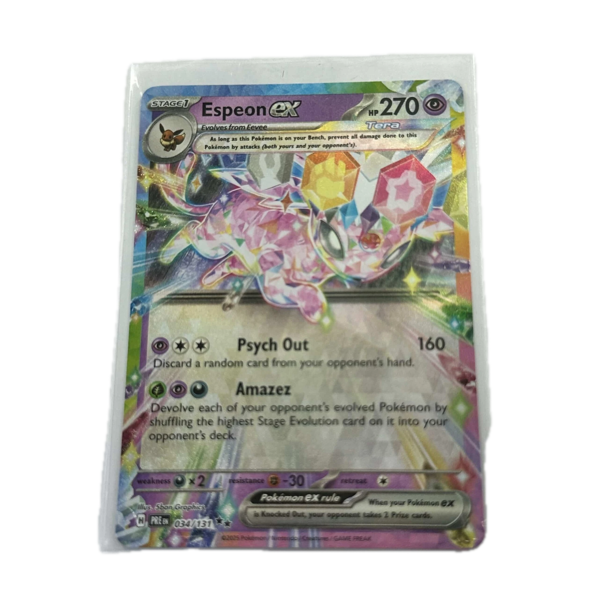 [ESPXX001] Espeon EX