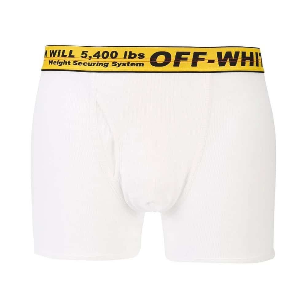 [BOXBL03] Boxers Off White White
