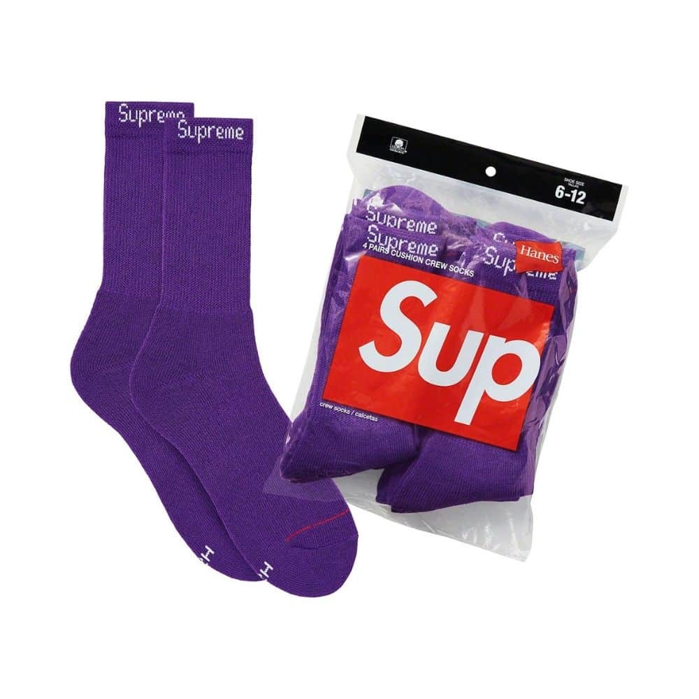 [CALMO00] Supreme Purple Socks