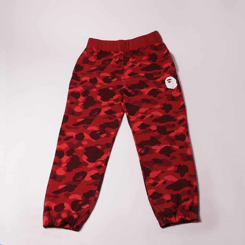 [PANRJ04] Bape Camo Red Pants