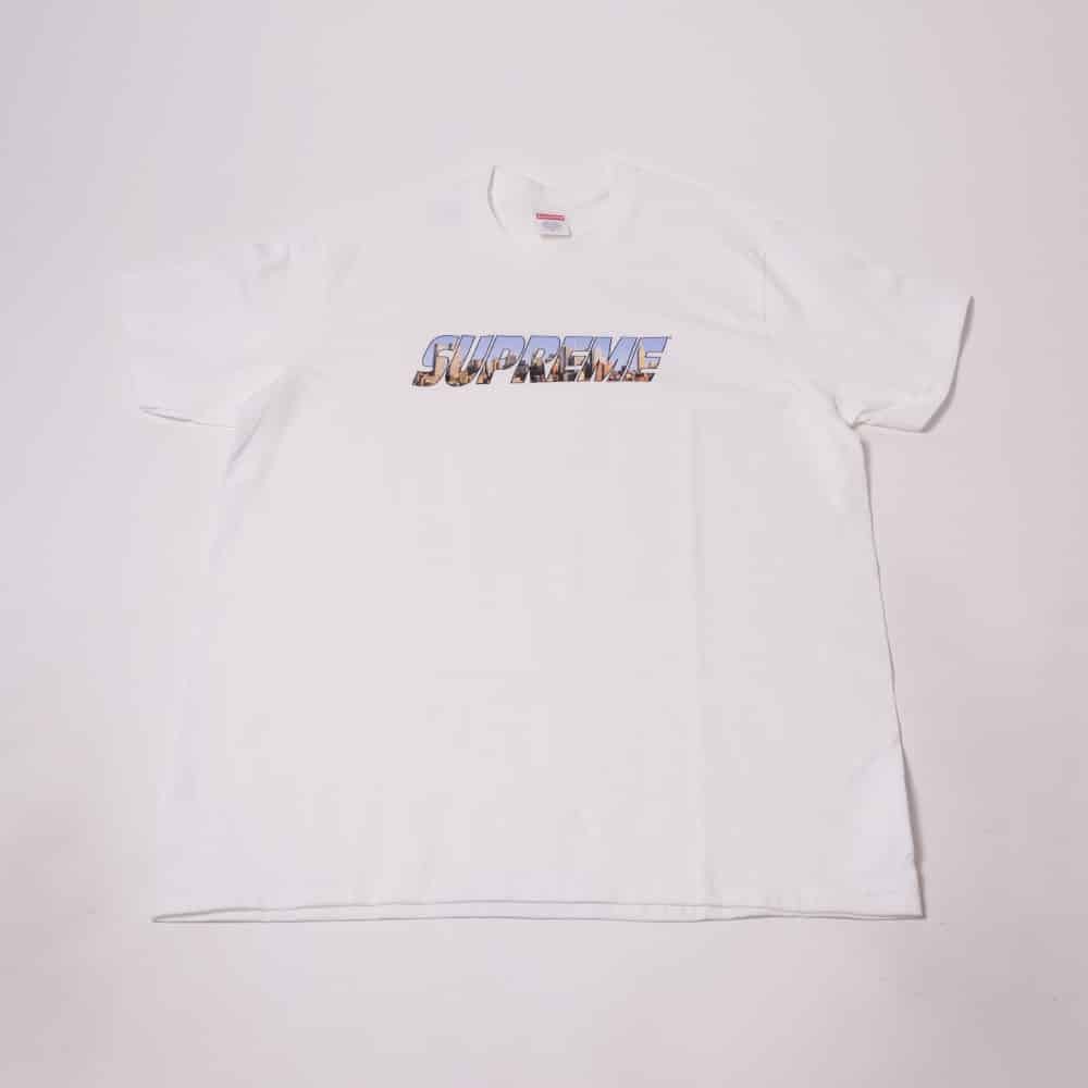 Supreme New York T-Shirt (M, Blanco)