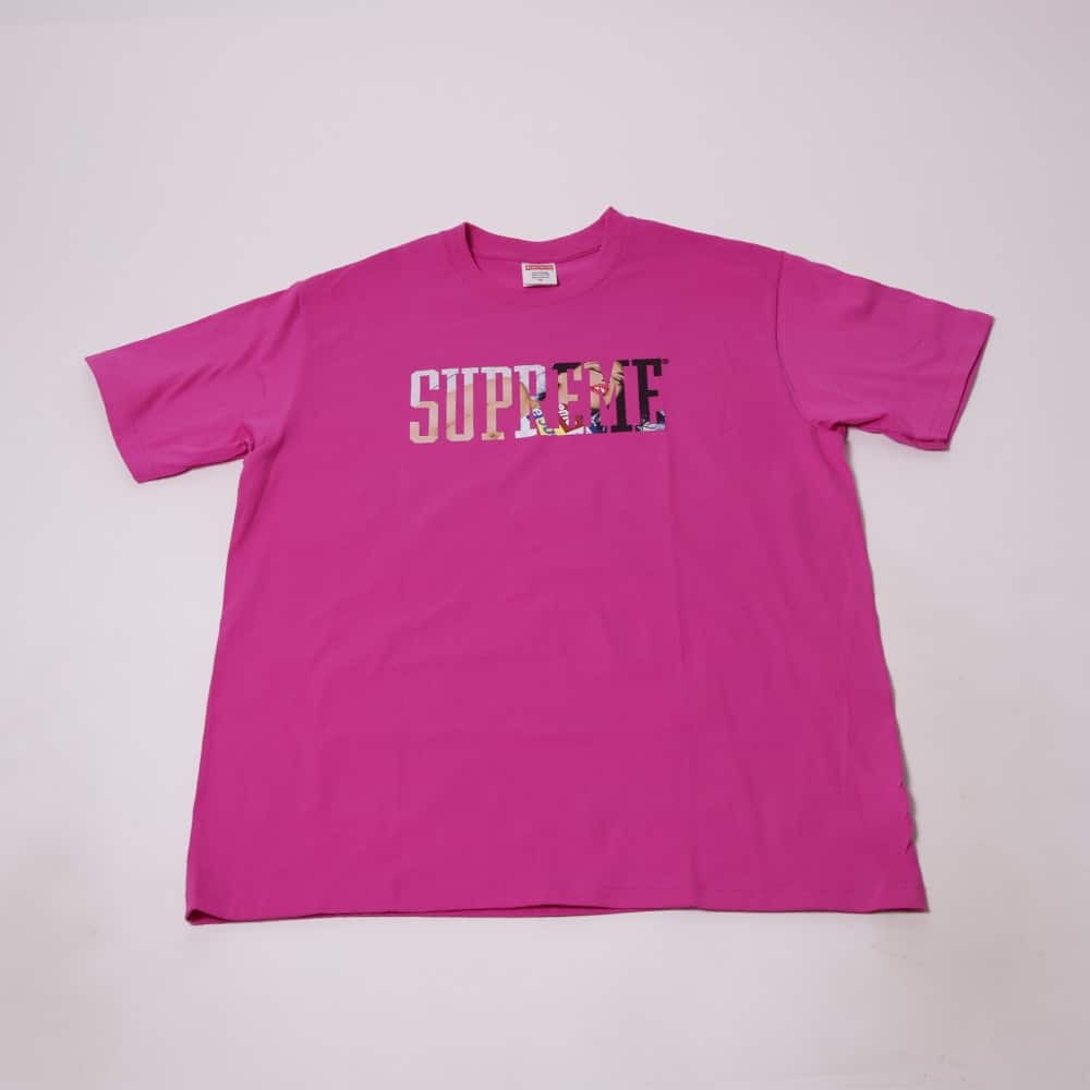 Supreme Nipple T-Shirt (M, Azul)