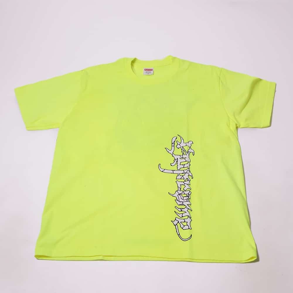 Supreme Bones T-Shirt (M, Azul)