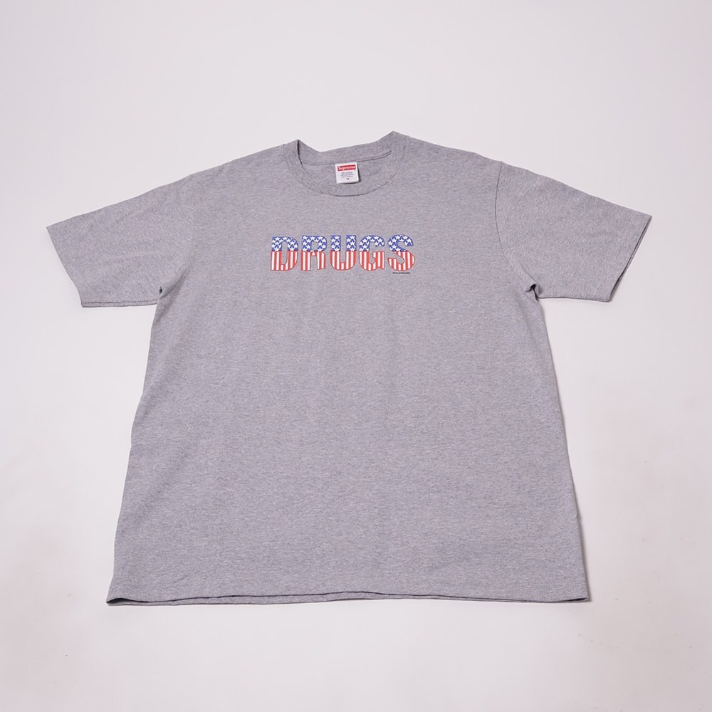 [PLAGR036] Supreme Drugs T-Shirt (M, Gris)