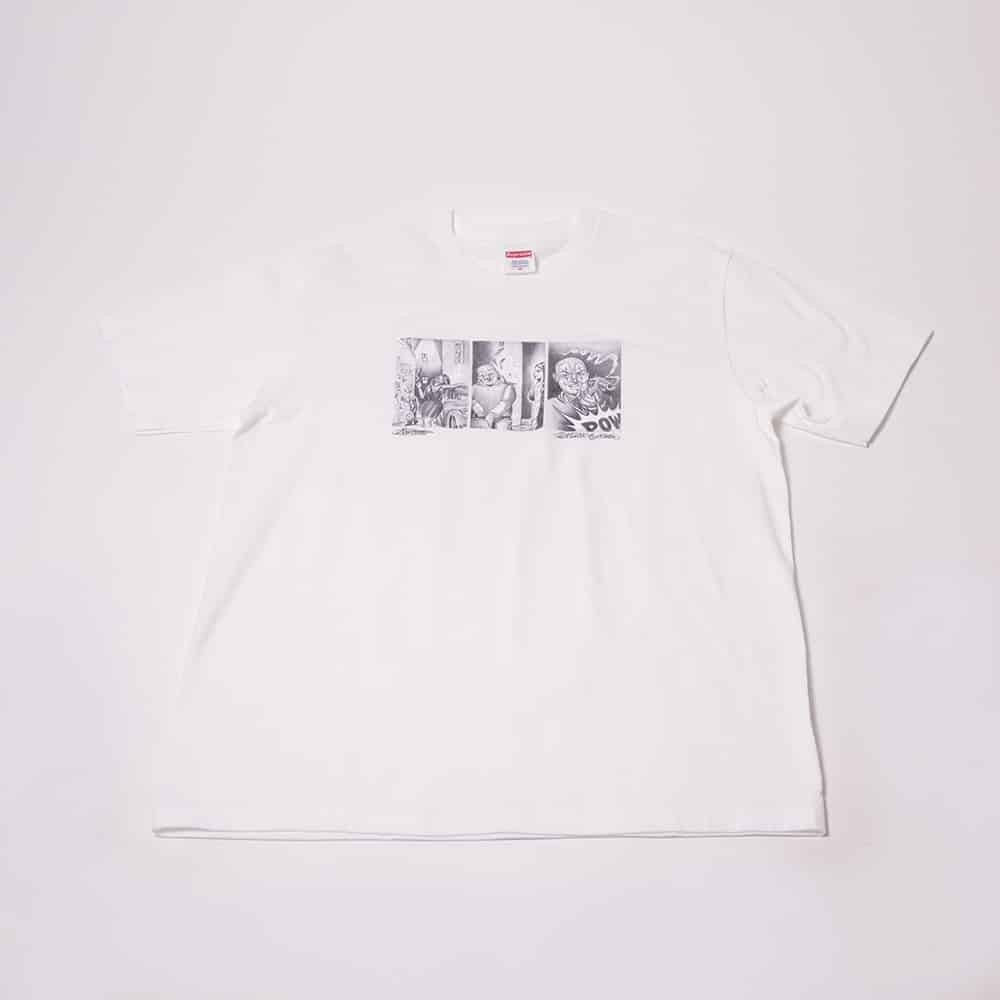 [PLABL0318] Supreme Pow Cartoon T-Shirt (M)