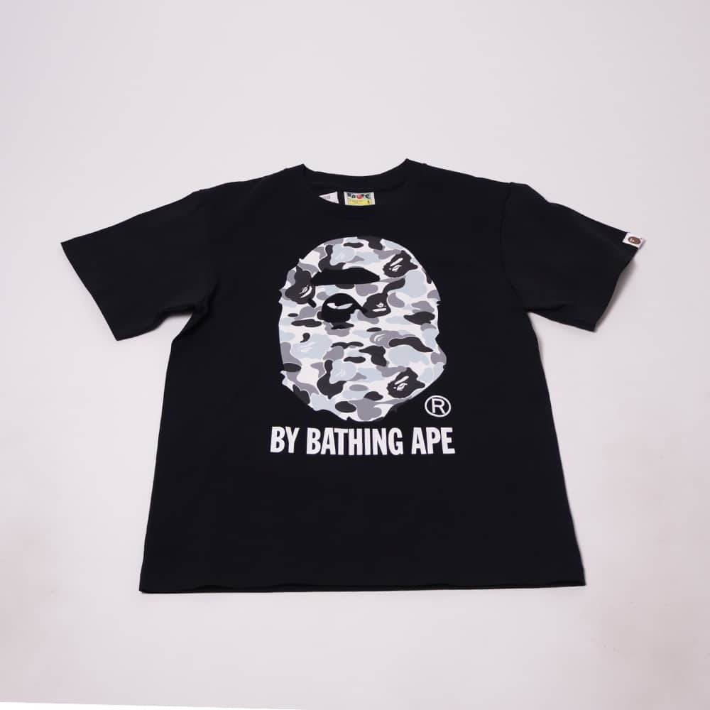 [PLANG021] Bape Blue/Grey Camo Ape T-Shirt
