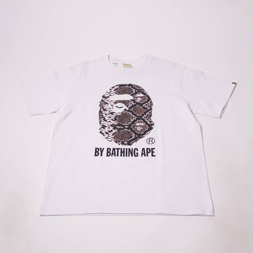 [PLABL045] Bape Pink Snake Ape T-Shirt