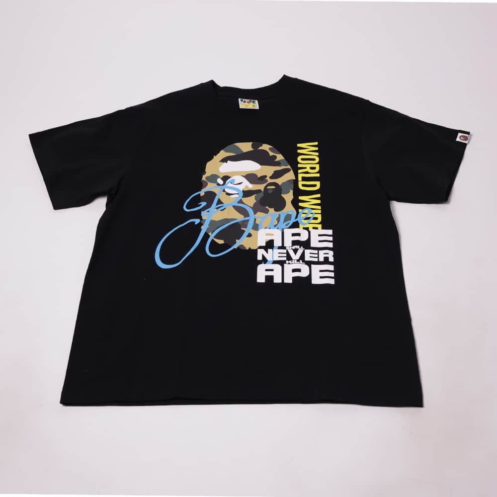 [PLANG057] Bape World Wide T-Shirt