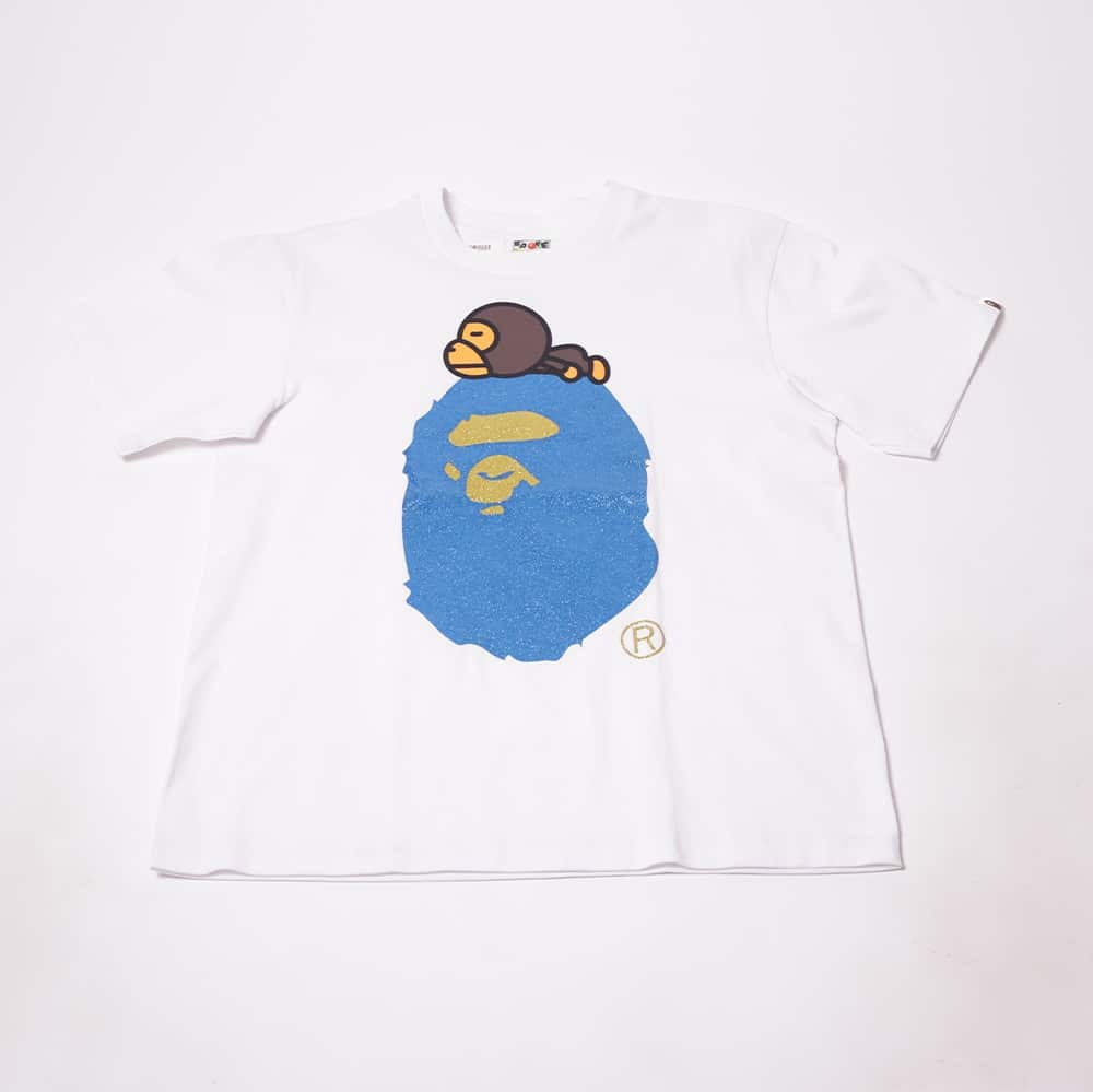 [PLABL034] Bape Baby Milo Glitter T-Shirt
