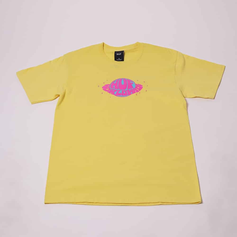 [PLAAM033] HUF Planet World Wide T-Shirt