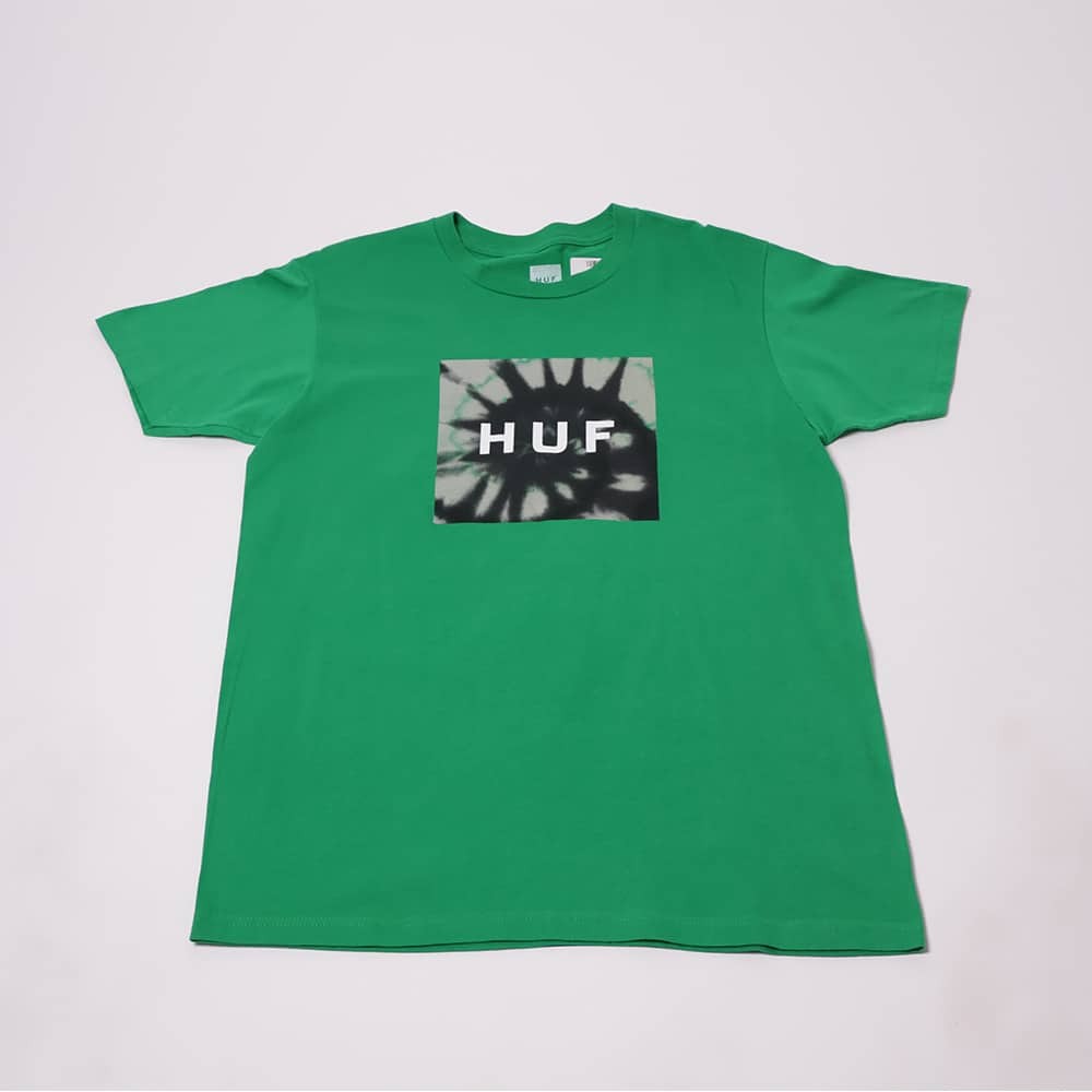 [PLAVD034] HUF Tie Die Square Huf T-Shirt
