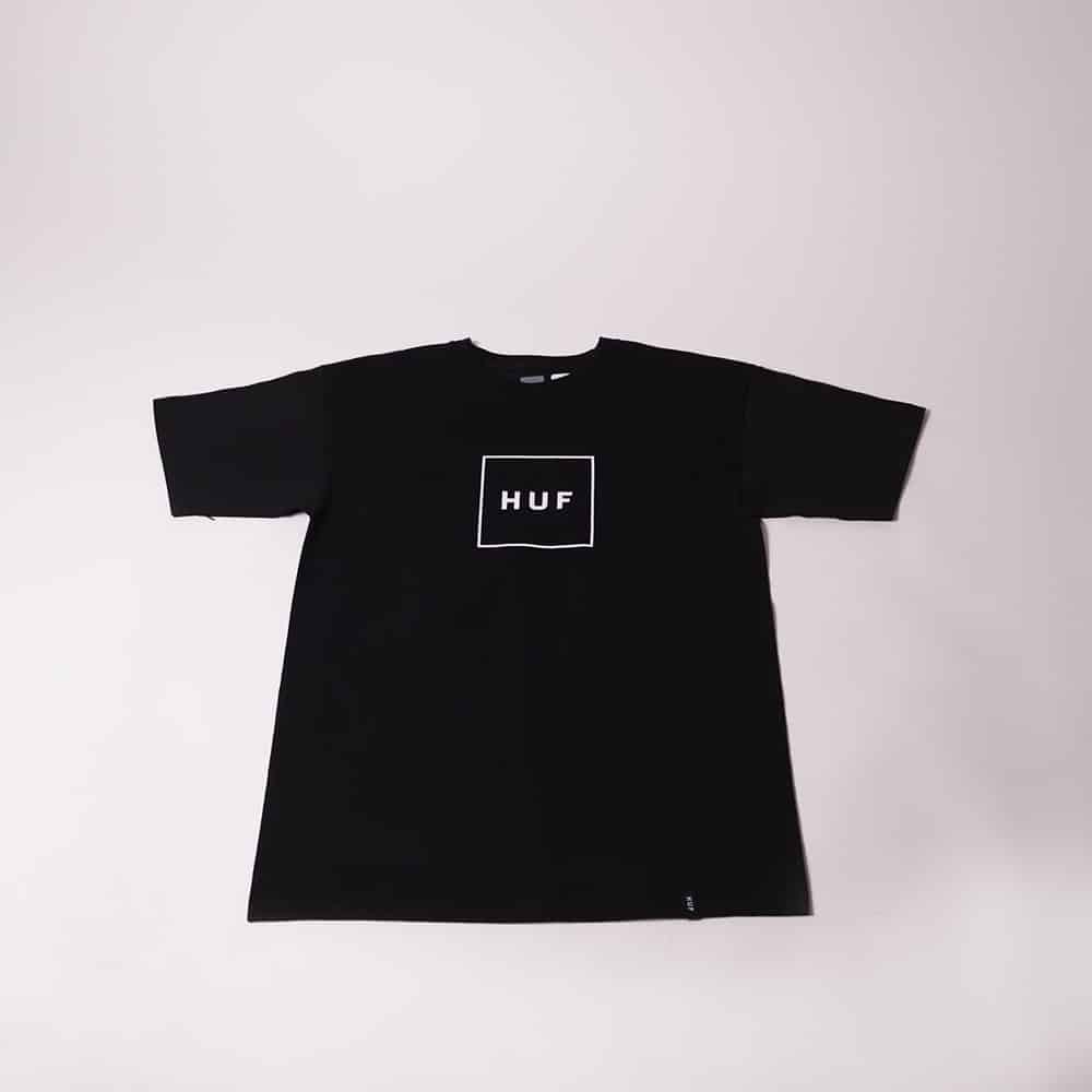 [PLANG0311] HUF SQUARE HUF T-Shirt (Negro)