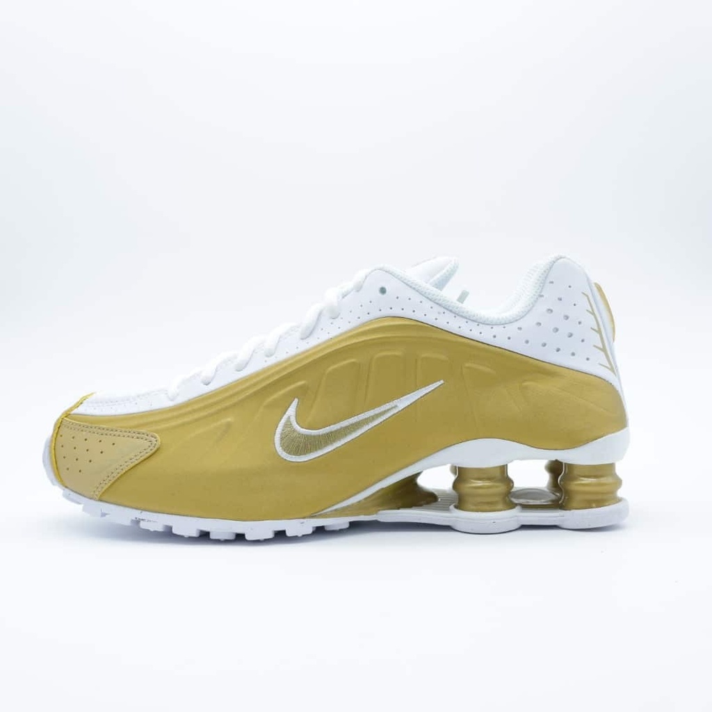 Nike Shox R4 Metallic Gold