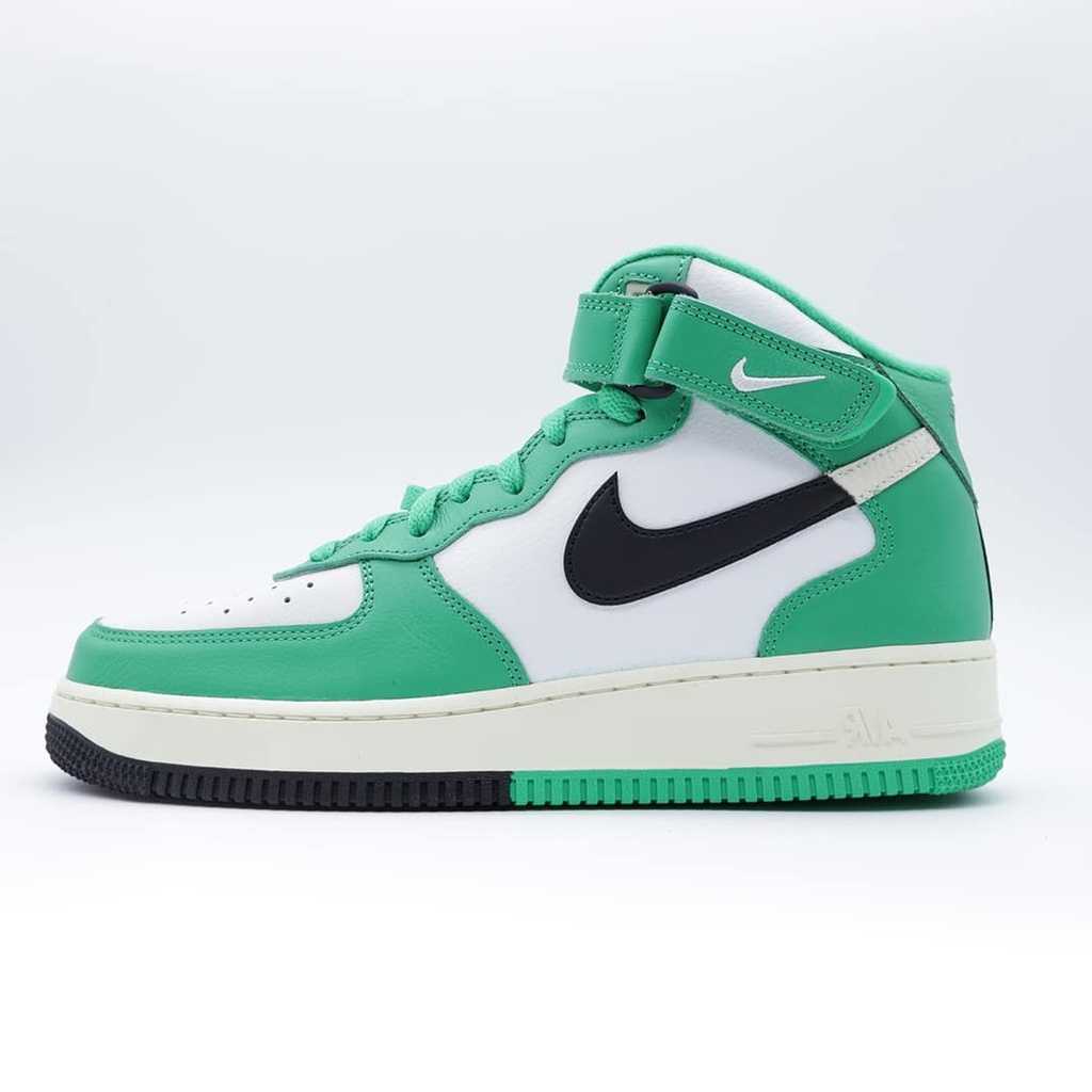 [196608075370] Nike Air Force 1 Mid Split Stadium Green