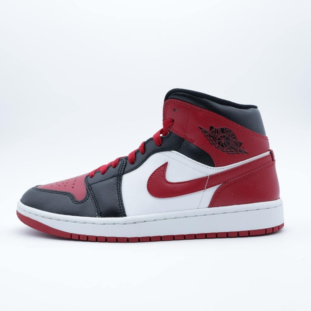 Jordan 1 Mid Alternate Bred Toe (Breds, AJ1)