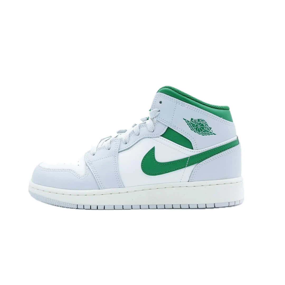 Nike Air Jordan 1 Mid White/Pine Green (AJ1)