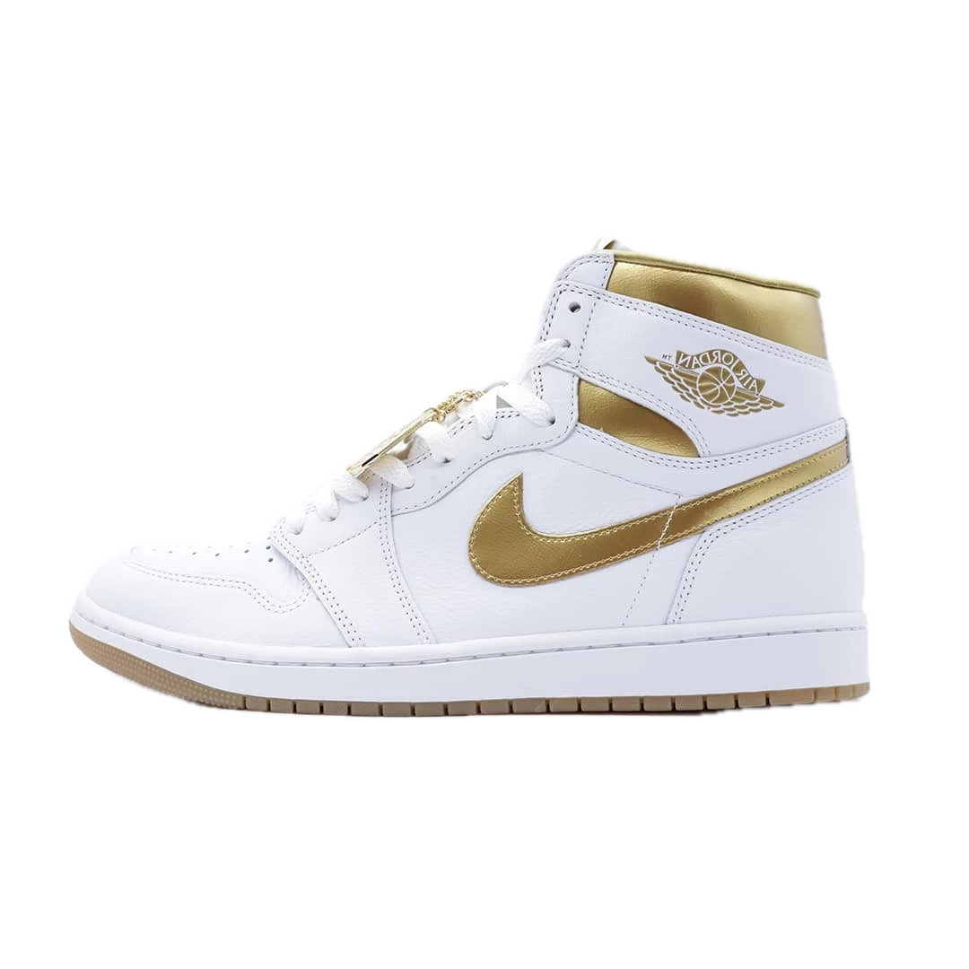 Jordan 1 Retro High OG White/Metallic Gold (AJ1)