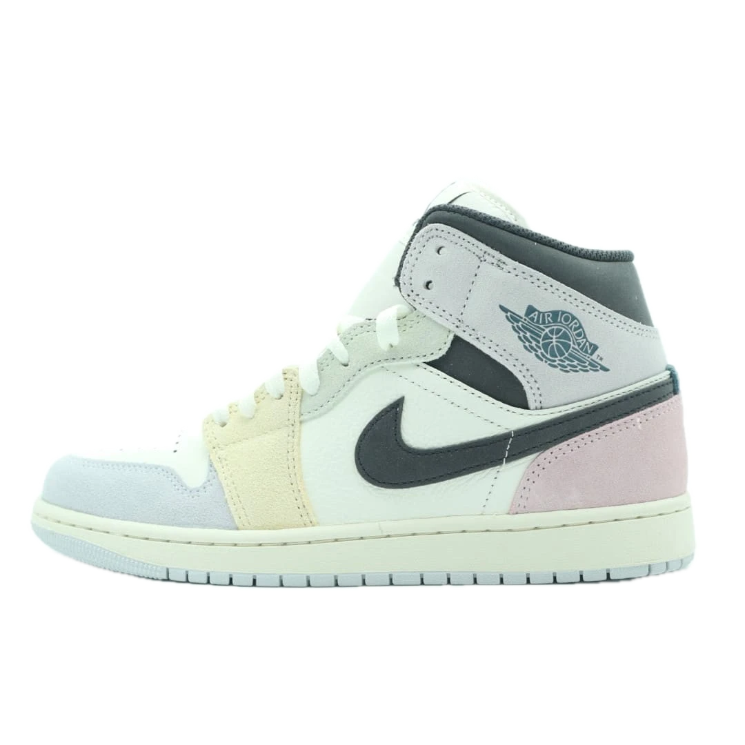 Air Jordan 1 Mid SE Sail/Jade Icy-Anthracite (AJ1)